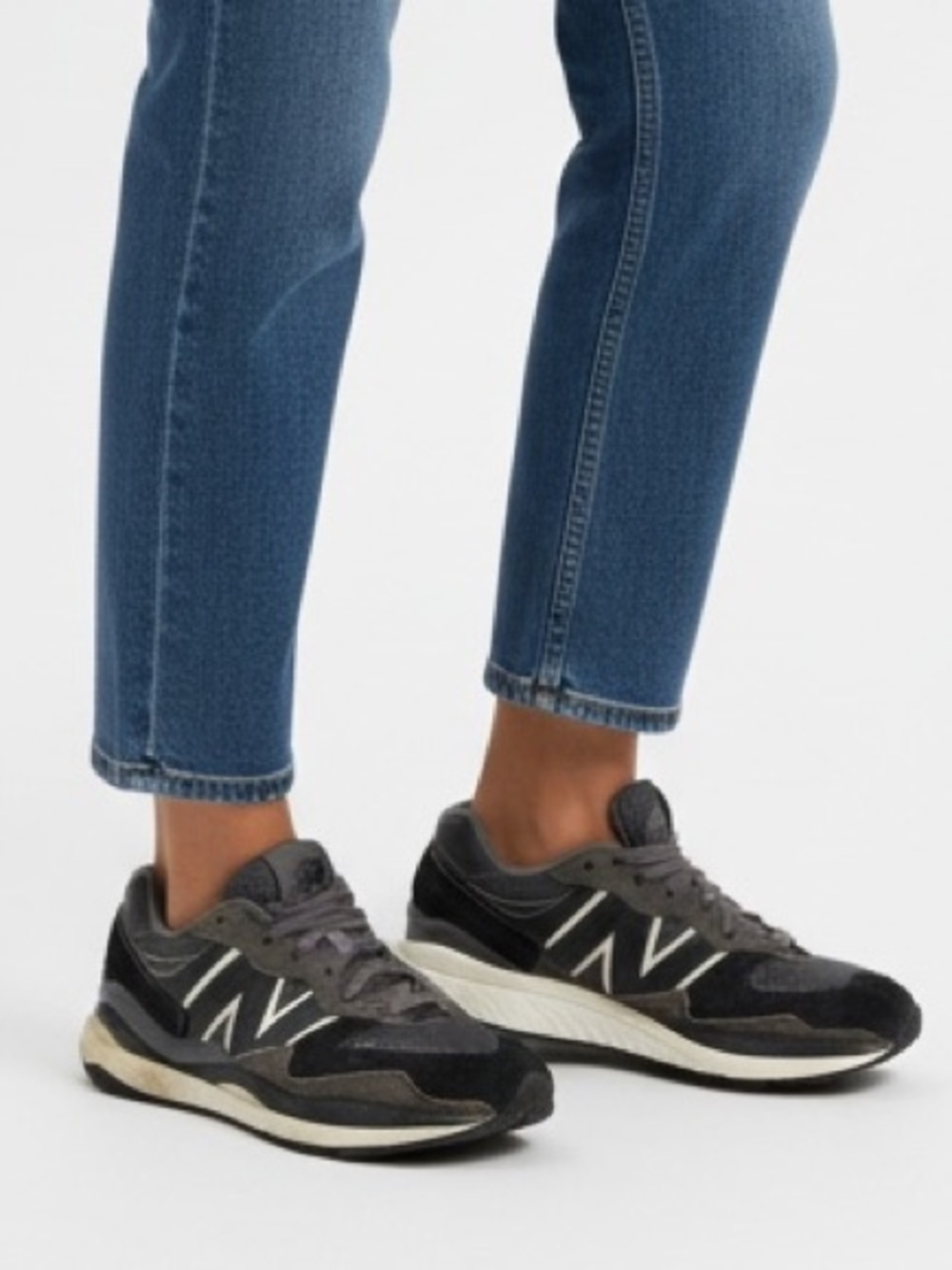 New Balance 57/40 Black and Gray Women's Sneakers 7.5 dead stock